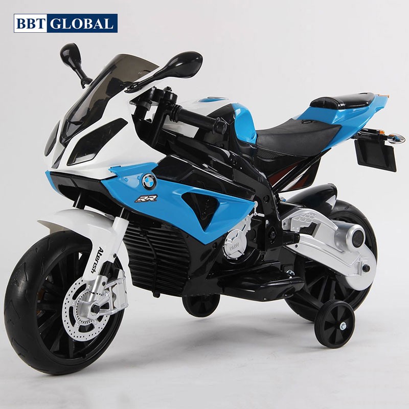 Xe máy điện trẻ em bản quyền BMW S1000RR xanh BMW-555.55X