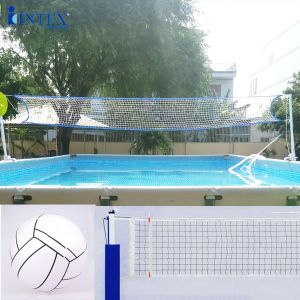 Bộ bóng chuyền và lưới cho bể bơi
