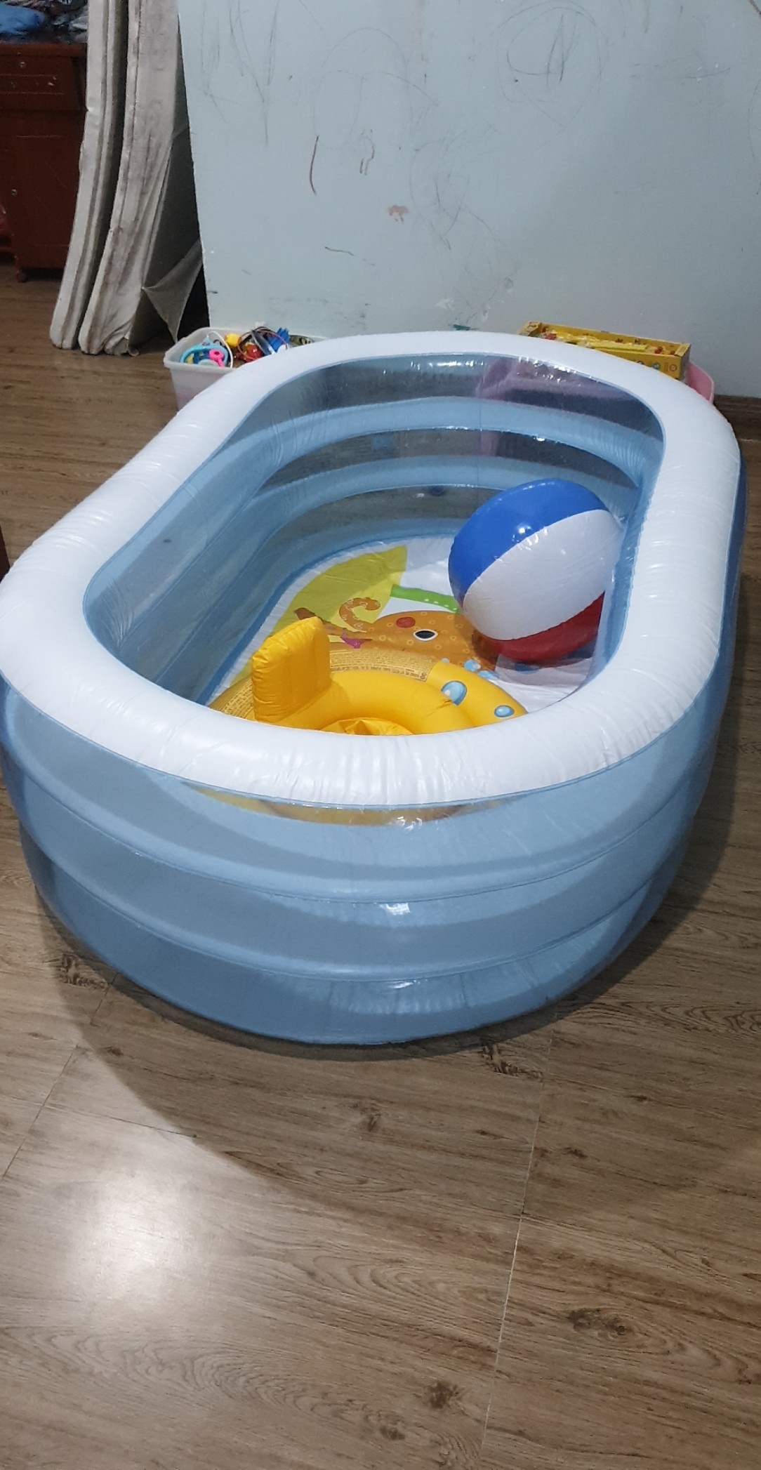 Bể bơi phao mini 3 tầng cho bé hình oval INTEX 57482 - Intex Việt Nam