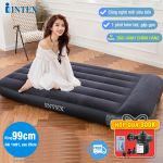 Đệm hơi đơn 99cm công nghệ mới kèm gối đầu INTEX 64141