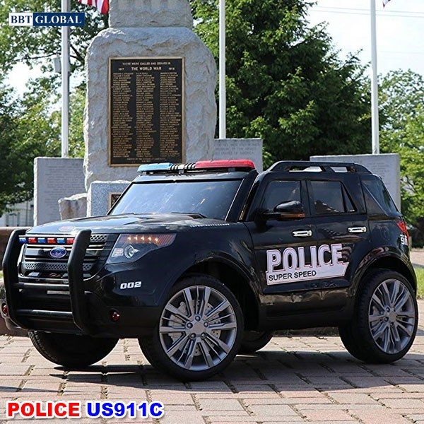 Ô tô điện trẻ em cảnh sát mỹ us911