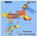Cầu trượt liên hoàn công viên nước SH-S17