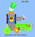 Cầu trượt liên hoàn công viên nước SH-S29