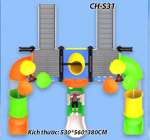 Cầu trượt liên hoàn công viên nước SH-S31