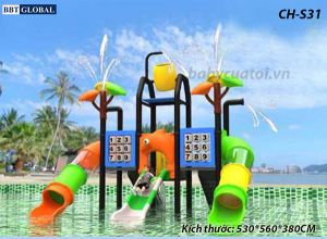Cầu trượt liên hoàn công viên nước SH-S31