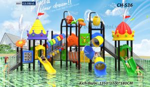 Cầu trượt liên hoàn công viên nước SH-S36