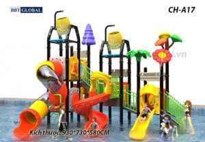 Cầu trượt liên hoàn công viên nước SH-A17