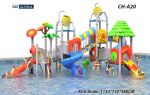 Cầu trượt liên hoàn công viên nước SH-A20
