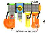 Cầu trượt liên hoàn công viên nước SH-A22