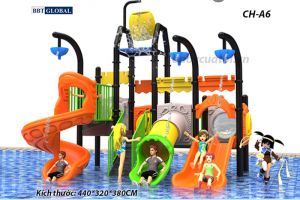 Cầu trượt liên hoàn công viên nước SH-A6