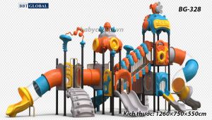 Cầu trượt liên hoàn cao cấp nhập khẩu BG-328