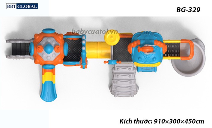 Cầu trượt liên hoàn cao cấp nhập khẩu BG-329