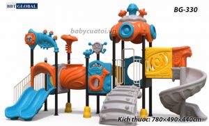 Cầu trượt liên hoàn cao cấp nhập khẩu BG-330