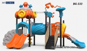 Cầu trượt liên hoàn cao cấp nhập khẩu BG-333