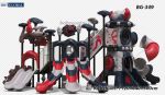 Cầu trượt liên hoàn cao cấp nhập khẩu BG-349