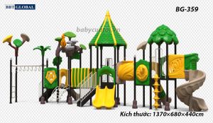 Cầu trượt liên hoàn cao cấp nhập khẩu BG-359