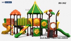 Cầu trượt liên hoàn cao cấp nhập khẩu BG-362