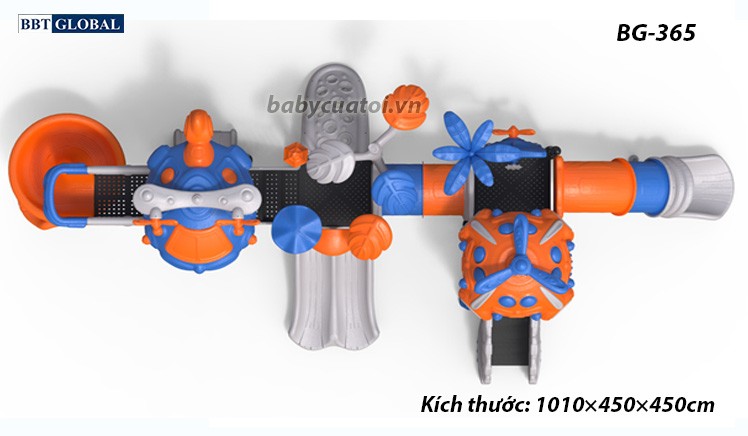 Cầu trượt liên hoàn cao cấp nhập khẩu BG-365