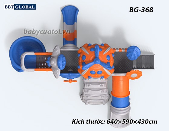 Cầu trượt liên hoàn cao cấp nhập khẩu BG-368