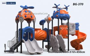 Cầu trượt liên hoàn cao cấp nhập khẩu BG-370