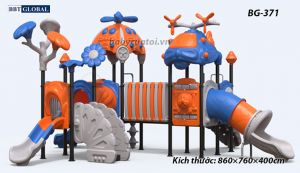 Cầu trượt liên hoàn cao cấp nhập khẩu BG-371