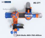 Cầu trượt liên hoàn cao cấp nhập khẩu BG-371