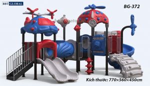 Cầu trượt liên hoàn cao cấp nhập khẩu BG-372