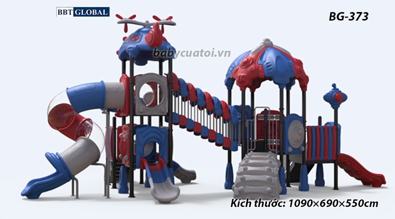 Cầu trượt liên hoàn cao cấp nhập khẩu BG-373