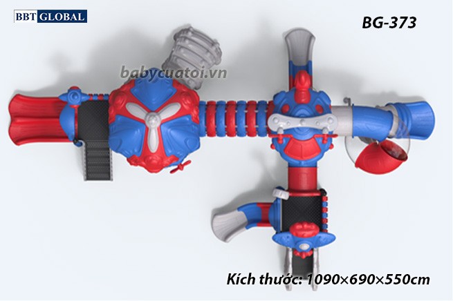 Cầu trượt liên hoàn cao cấp nhập khẩu BG-373