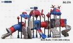 Cầu trượt liên hoàn cao cấp nhập khẩu BG-376