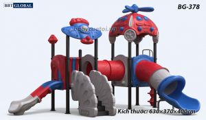 Cầu trượt liên hoàn cao cấp nhập khẩu BG-378
