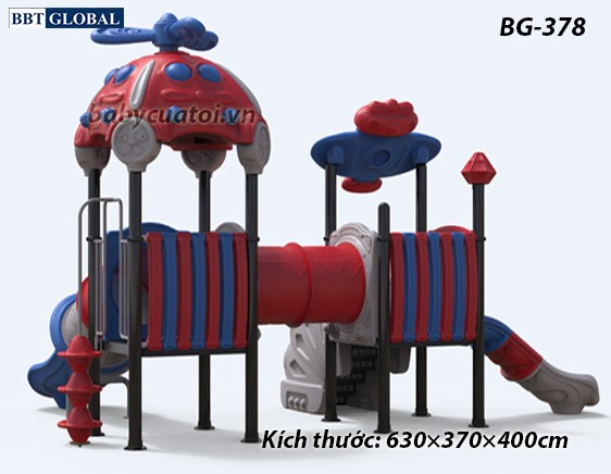 Cầu trượt liên hoàn cao cấp nhập khẩu BG-378