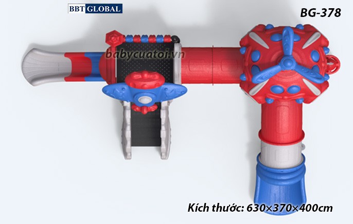 Cầu trượt liên hoàn cao cấp nhập khẩu BG-378