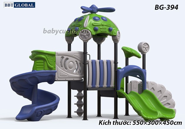 Cầu trượt liên hoàn cao cấp nhập khẩu BG-394