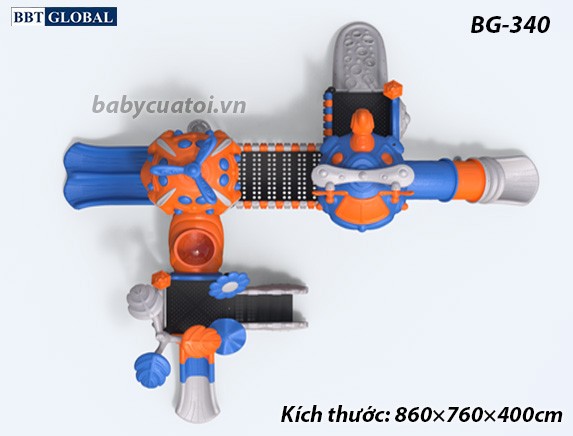 Cầu trượt liên hoàn cao cấp nhập khẩu BG-400