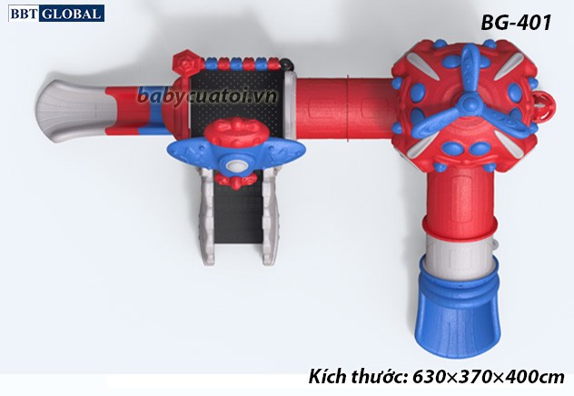 Cầu trượt liên hoàn cao cấp nhập khẩu BG-401
