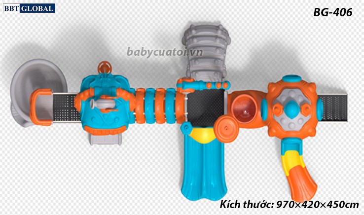 Cầu trượt liên hoàn cao cấp nhập khẩu BG-406