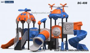 Cầu trượt liên hoàn cao cấp nhập khẩu BG-408