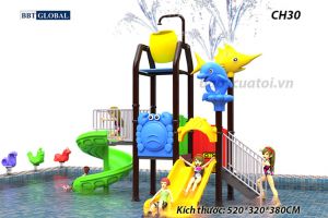 Cầu trượt liên hoàn công viên nước CH30