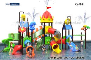 Cầu trượt liên hoàn công viên nước CH44