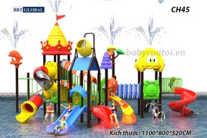 Cầu trượt liên hoàn công viên nước CH45