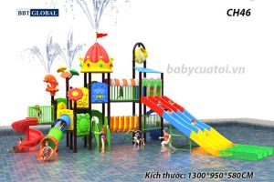 Cầu trượt liên hoàn công viên nước CH46