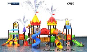 Cầu trượt liên hoàn công viên nước CH50