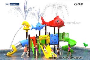 Cầu trượt liên hoàn công viên nước CHA9