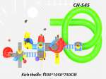 Cầu trượt liên hoàn công viên nước CH-S45
