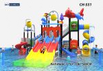 Cầu trượt liên hoàn công viên nước CH-S51