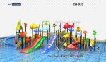 Cầu trượt liên hoàn công viên nước CH-S55