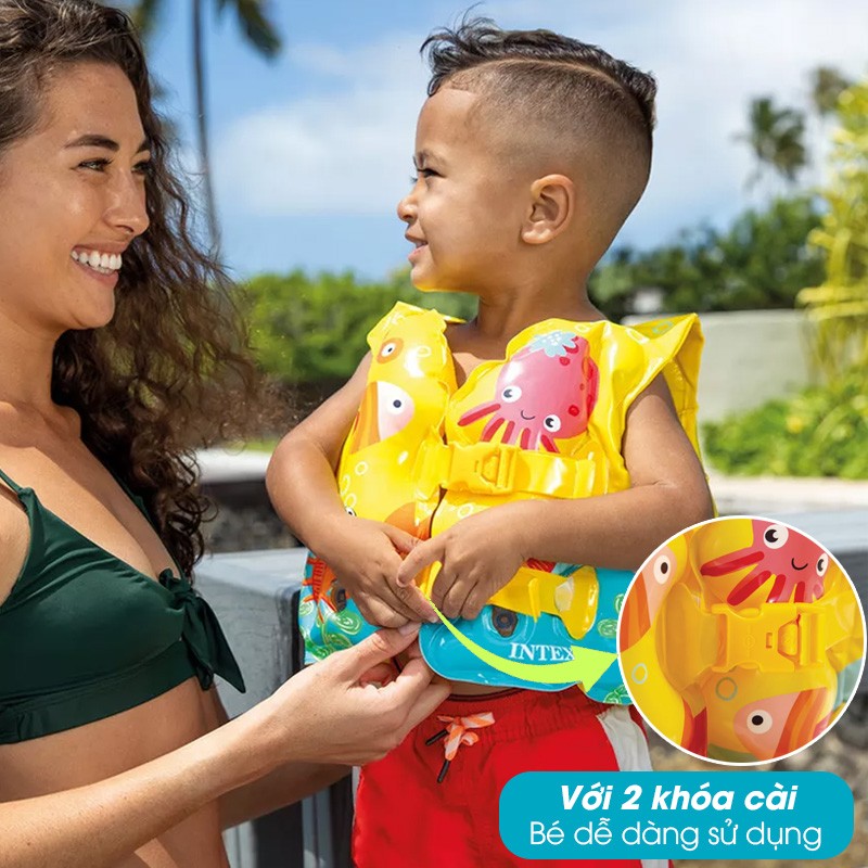Áo phao bơi cá INTEX 59661