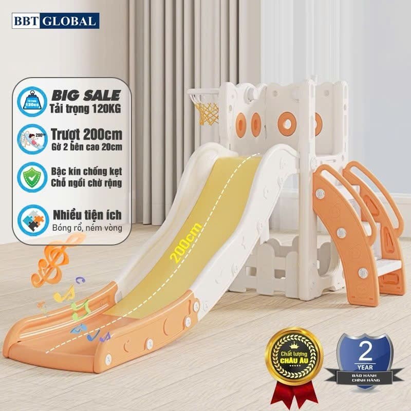 cầu trượt cho bé