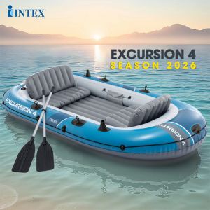 Thuyền hơi EXCURSION 4 mẫu mới INTEX 66324